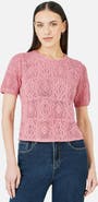 Yumi Cotton Crochet Knitted Top