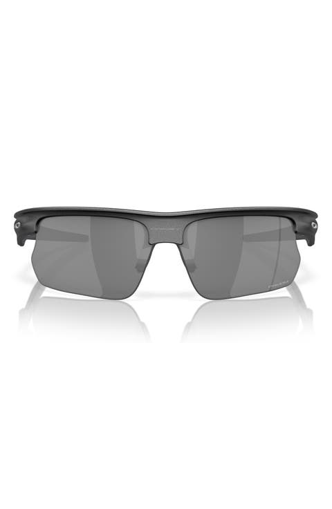 Bisphaera 68mm Prizm™ Gradient Oversize Polarized Rectangular Sunglasses