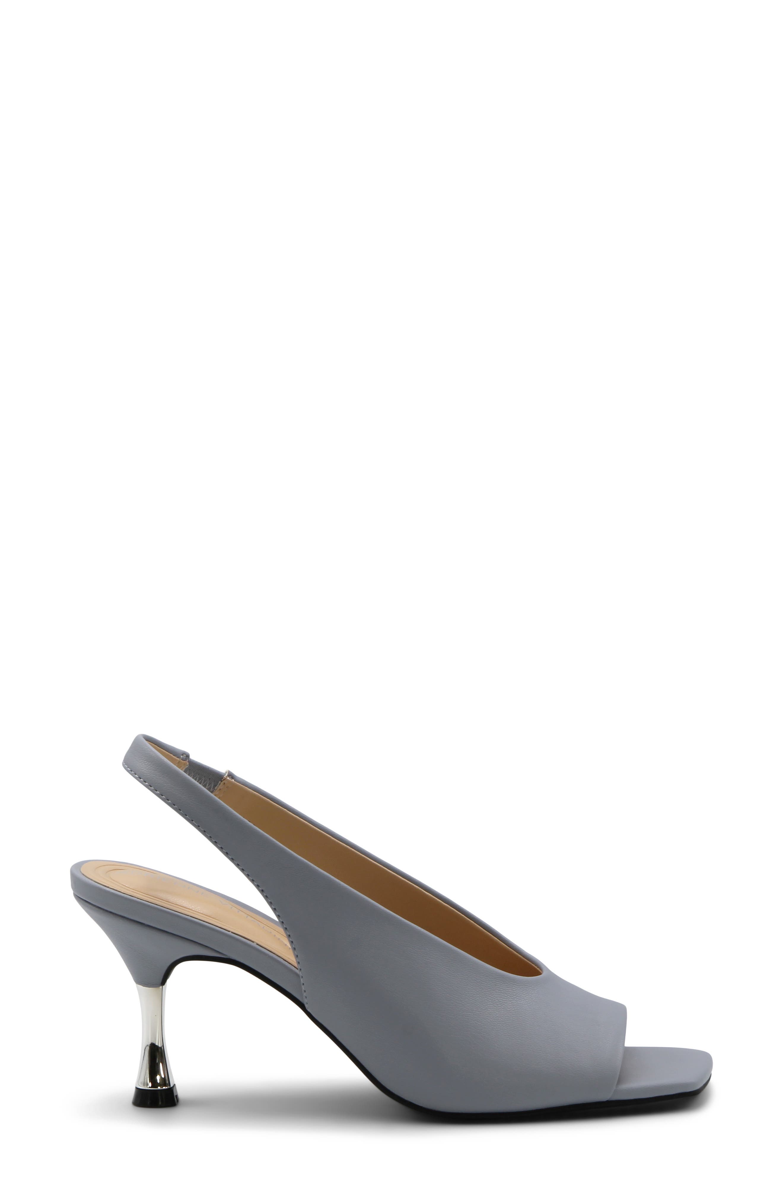 Janice Peep Toe Slingback Pump, Alternate, color, BLUE SM
