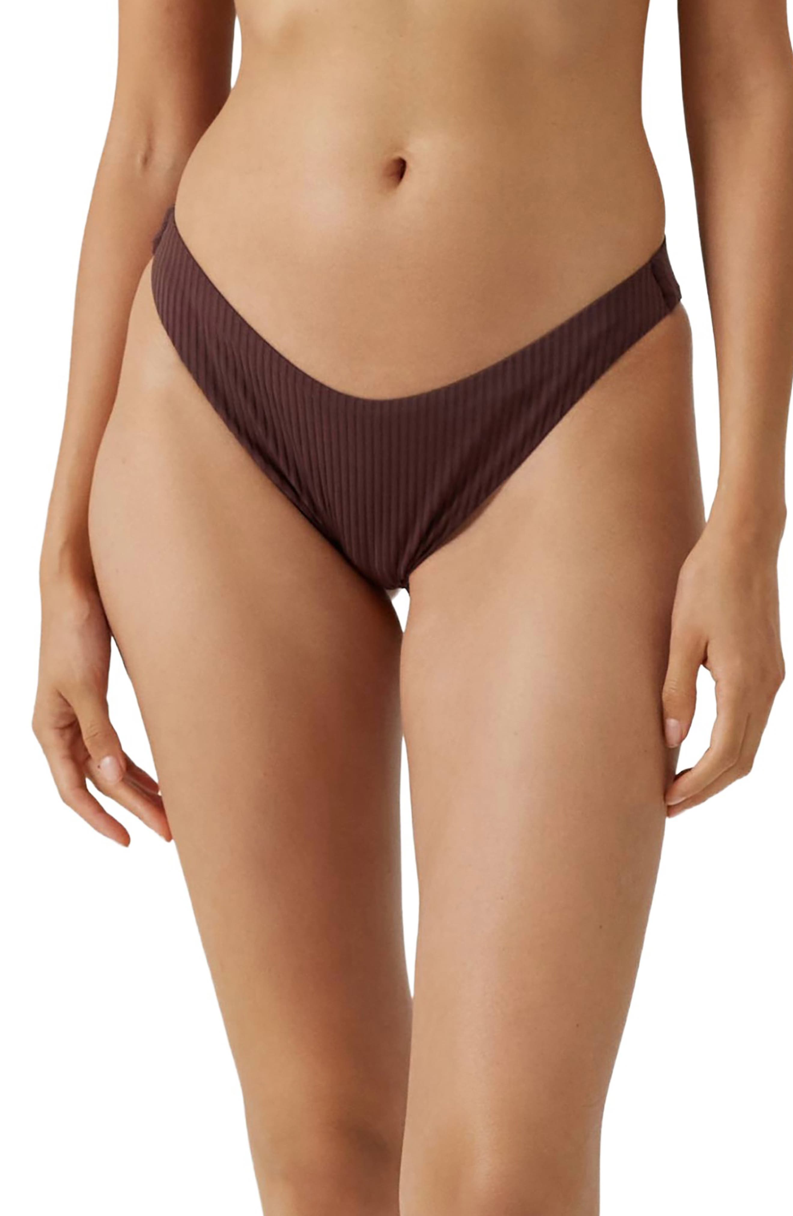 selected BROWN RIBBED