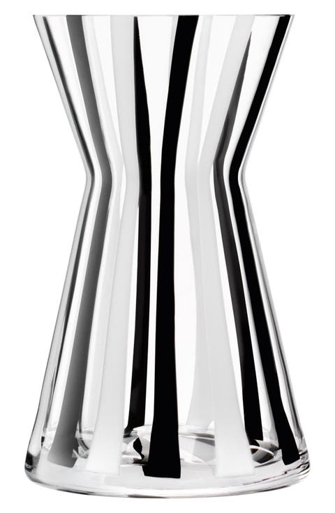 Stripe 12.5-Inch Vase