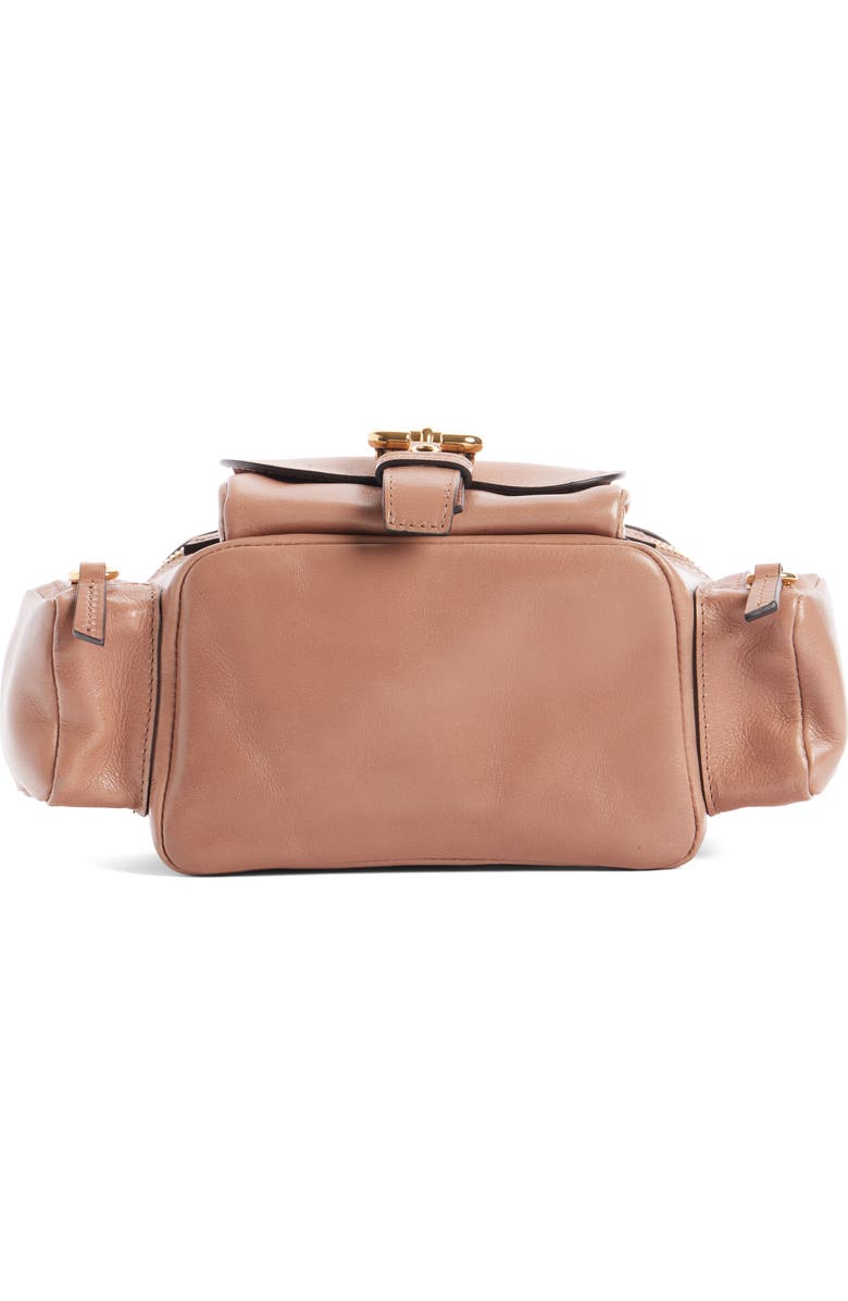 Chloé Small Camera Leather Top Handle Bag, Alternate, color, Woodrose