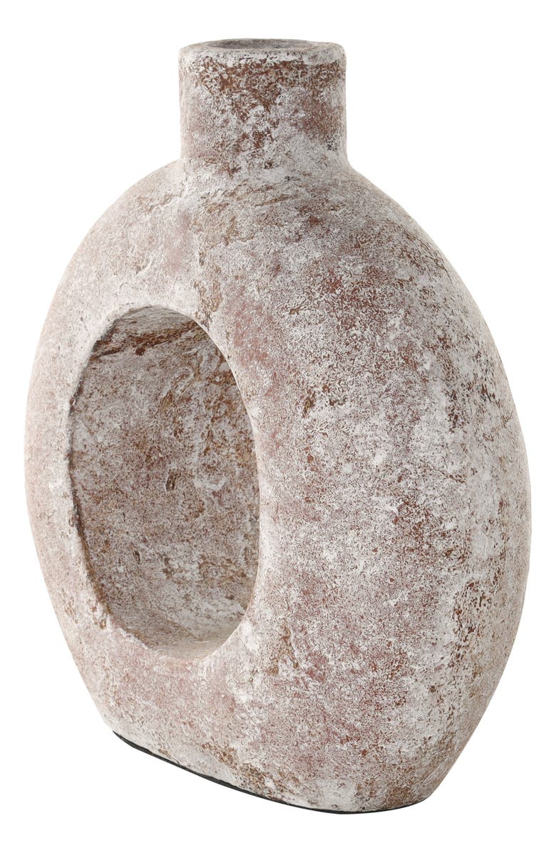 GINGER BIRCH STUDIO Cream Ceramic Vase, Alternate, color, Cream