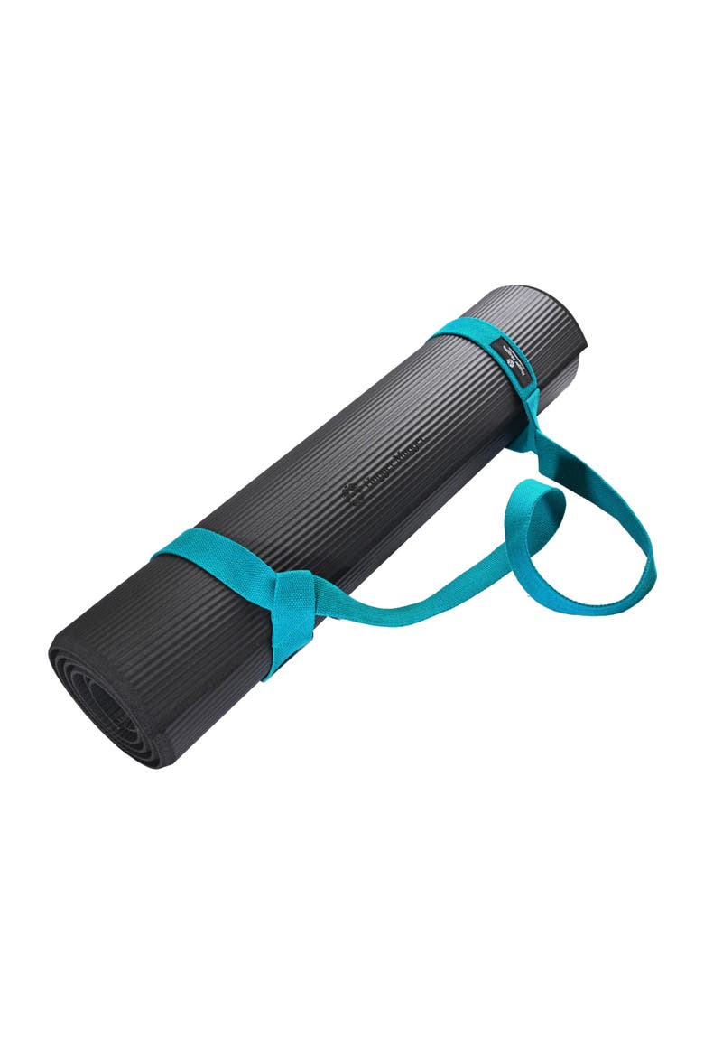 Strap Sling Yoga Mat Carrier, Main, color, Peacock
