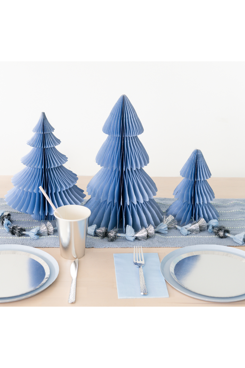 Holiday Honeycomb Set, Alternate, color, Wedgewood Tress