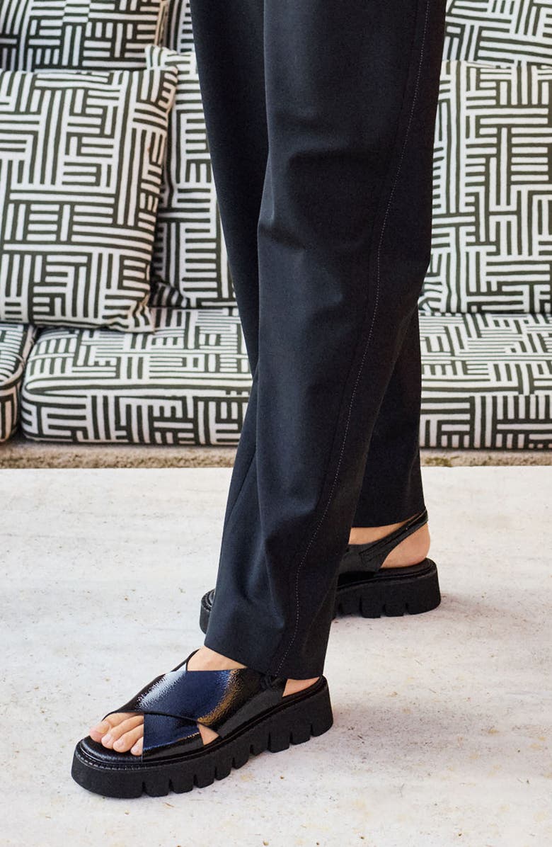 Pedro Garcia Reme Slingback Sandal, Alternate, color, Black Castoro Naplack