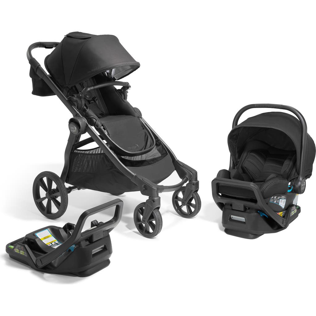 Baby Jogger City Select® 2 Collection Stroller, RAPIDLOCK™ Car Seat Base & City GO™ 2 Infant Car Seat Travel System in Lunar Black  product