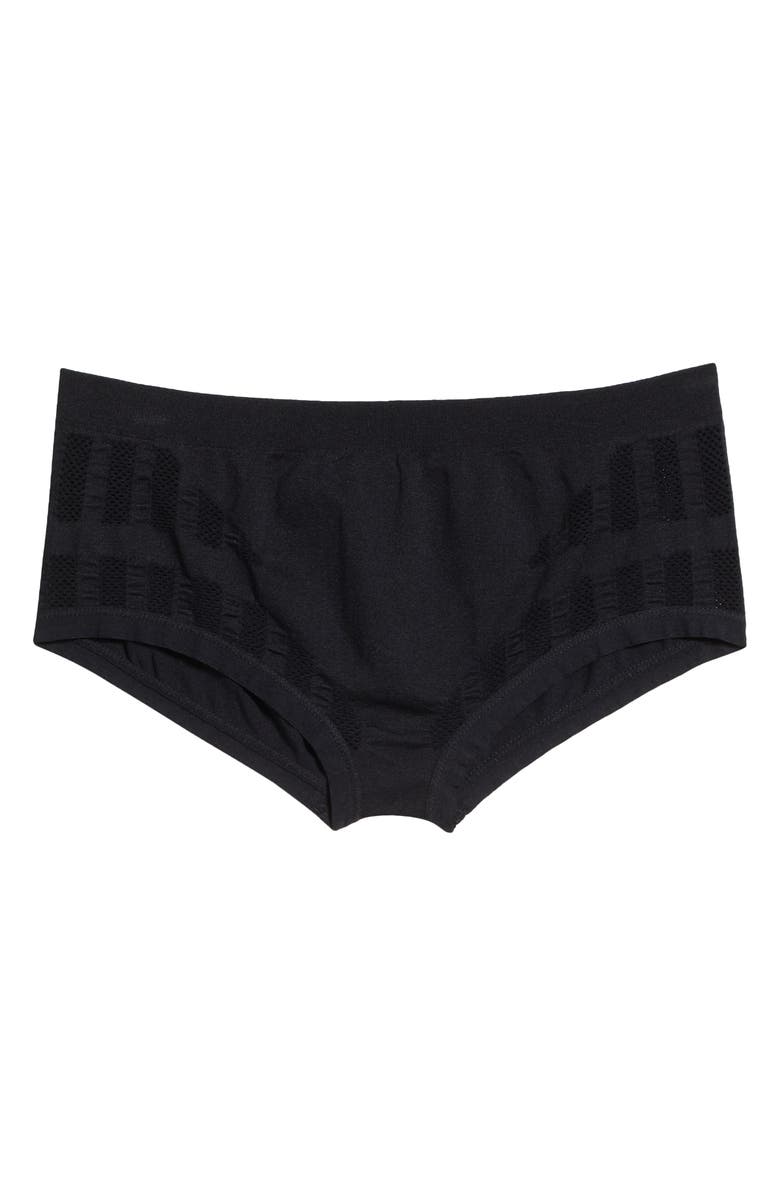 Hauty Midnight Hipster Panties, Alternate, color, Black