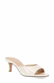 Pelle Moda Balin Kitten Heel Slide Sandal