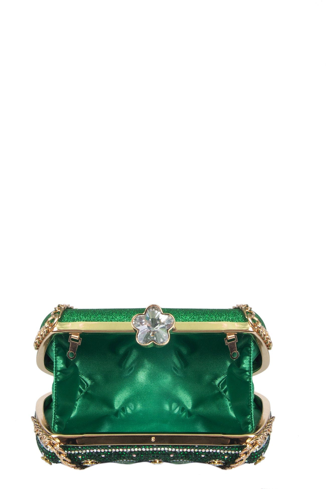 Sammie Clutch, Alternate, color, GREEN