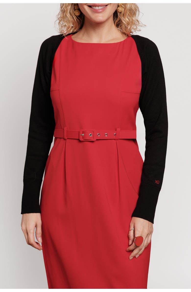 Frances Valentine Emmie Long Sleeve Shrug, Main, color, Black