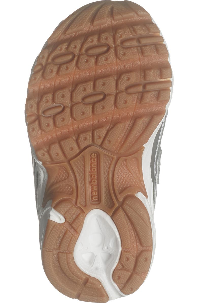 New Balance Kids' 740 Sneaker, Alternate, color, Silver/ Dark Alpine Green