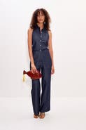SIMONMILLER Pia Poplin Side Zip Pant