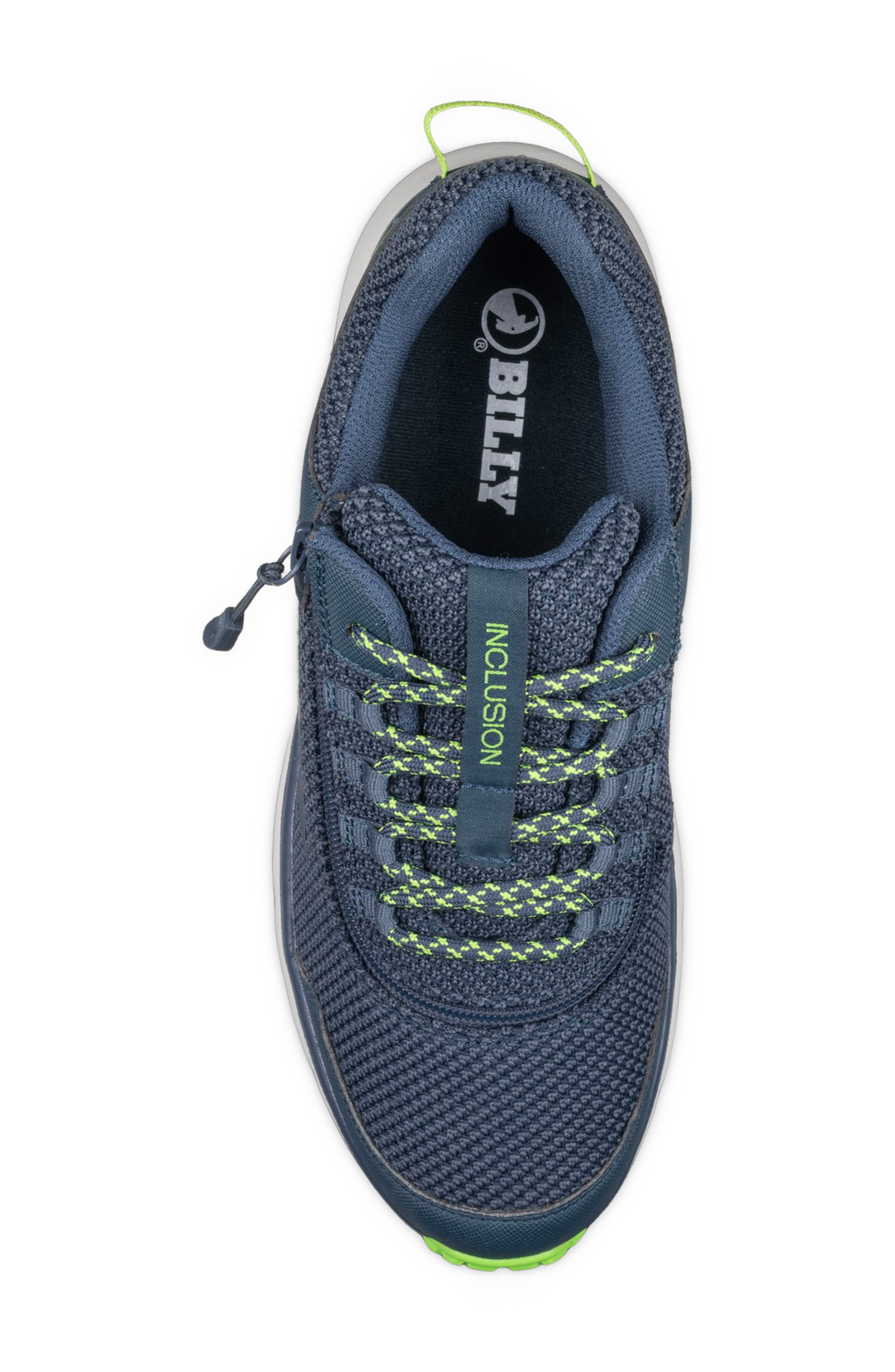 BILLY Footwear Inclusion Trail Sneaker, Alternate, color, Navy