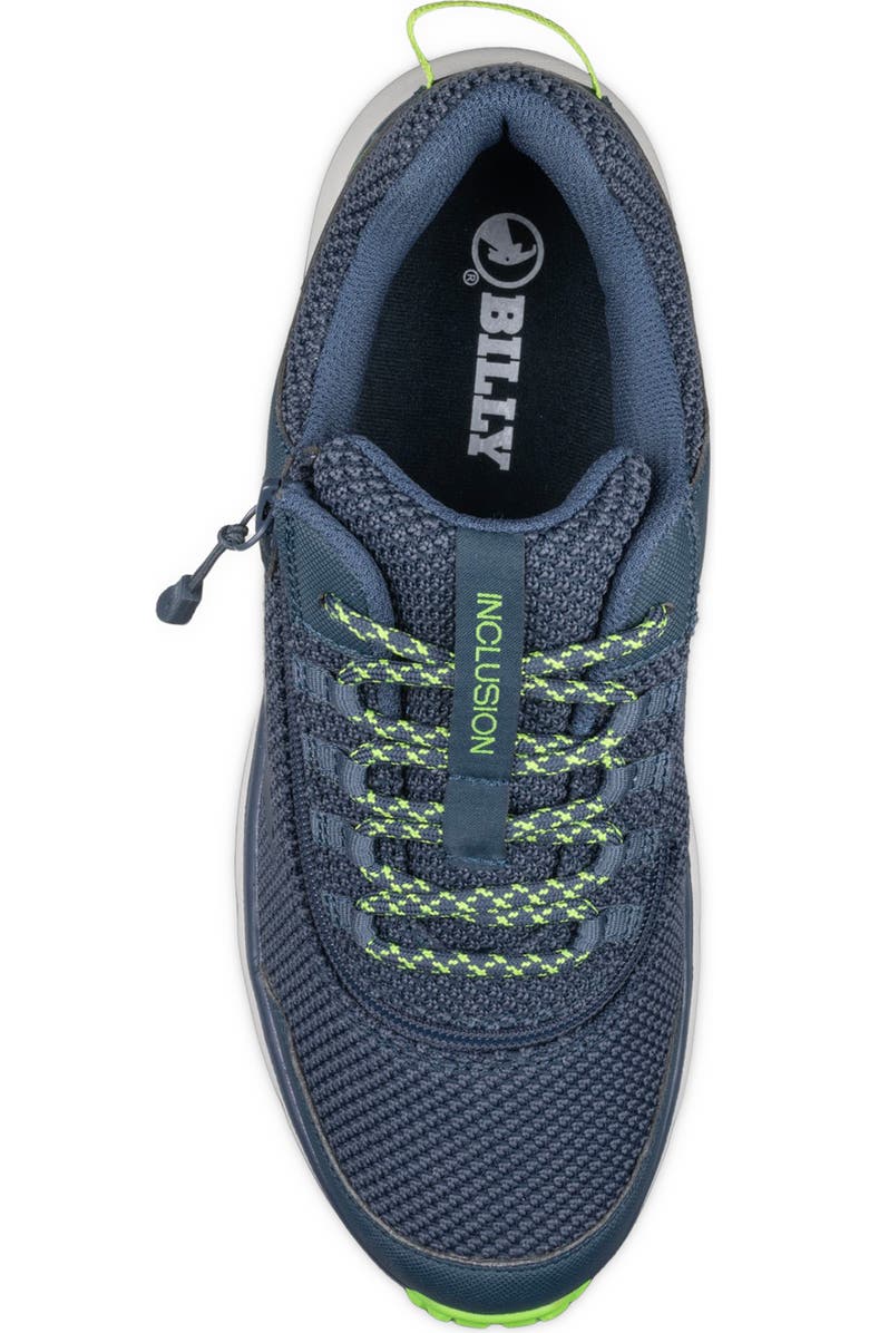 BILLY Footwear Inclusion Trail Sneaker, Alternate, color, Navy
