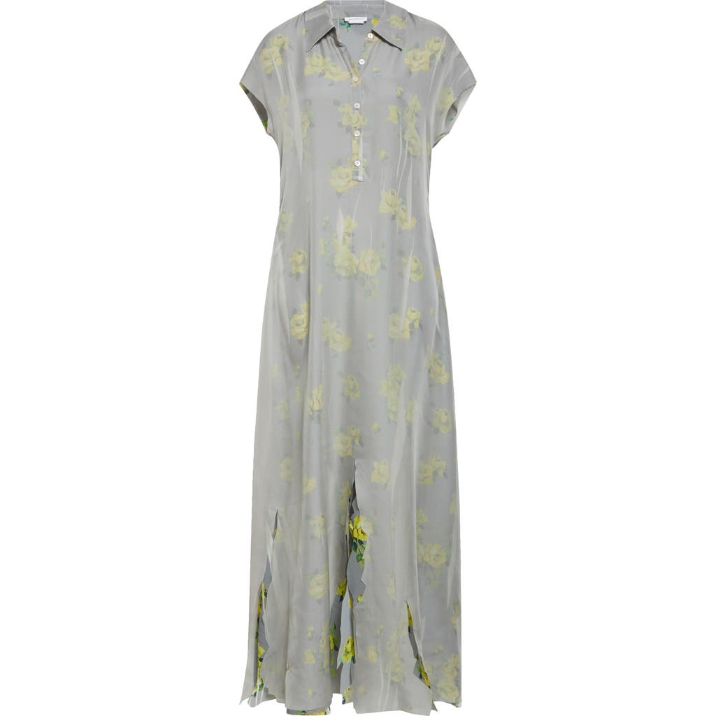 Acne Studios Dranee Long Dress In Grey