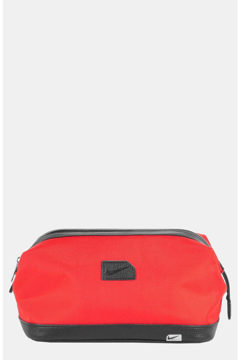 Ballistic Nylon Travel Kit, Main, color, RED