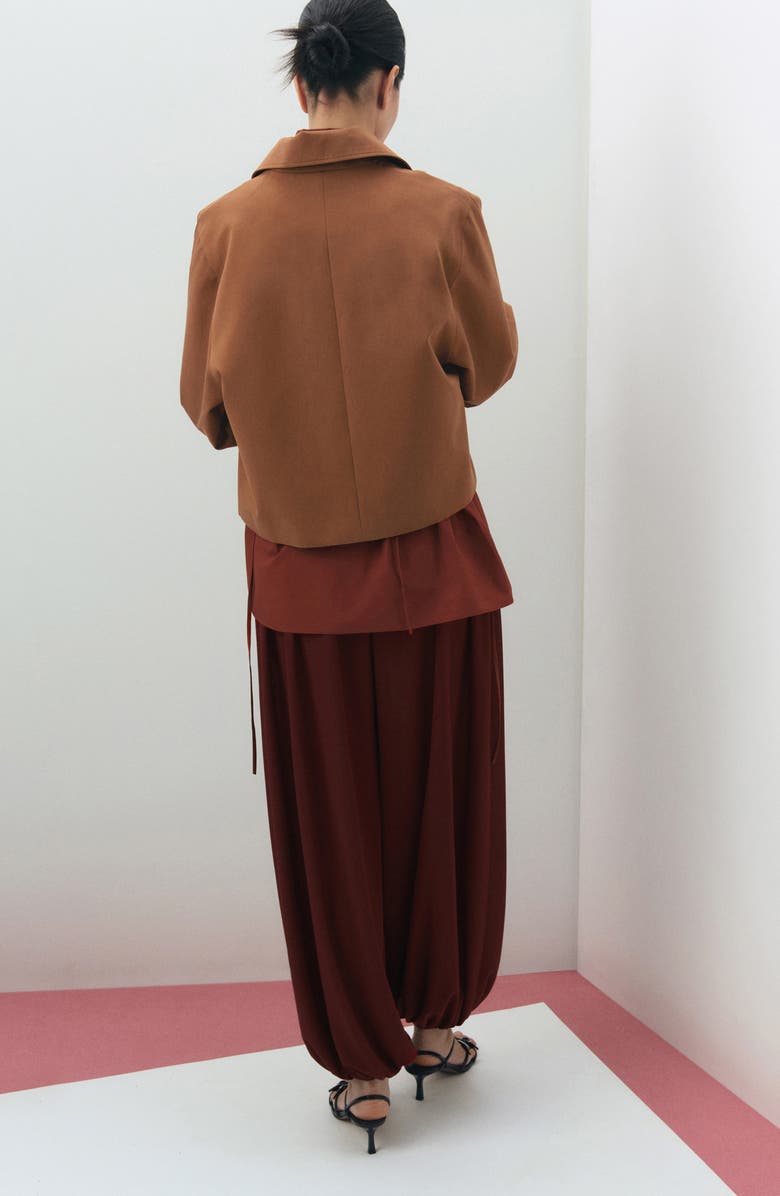MANGO Brava Jacket, Alternate, color, Medium Brown