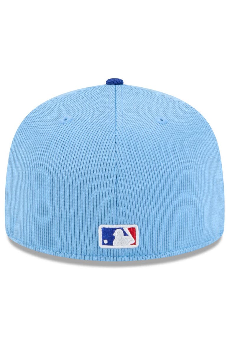 New Era Men's New Era  Light Blue/Royal Chicago Cubs 2025 Spring Training 59FIFTY Fitted Hat, Alternate, color, 