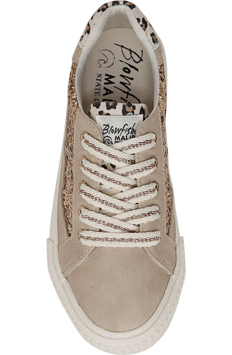 Blowfish Malibu Kids' Amaze Glitter Sneaker, Alternate, color, Gold Multi