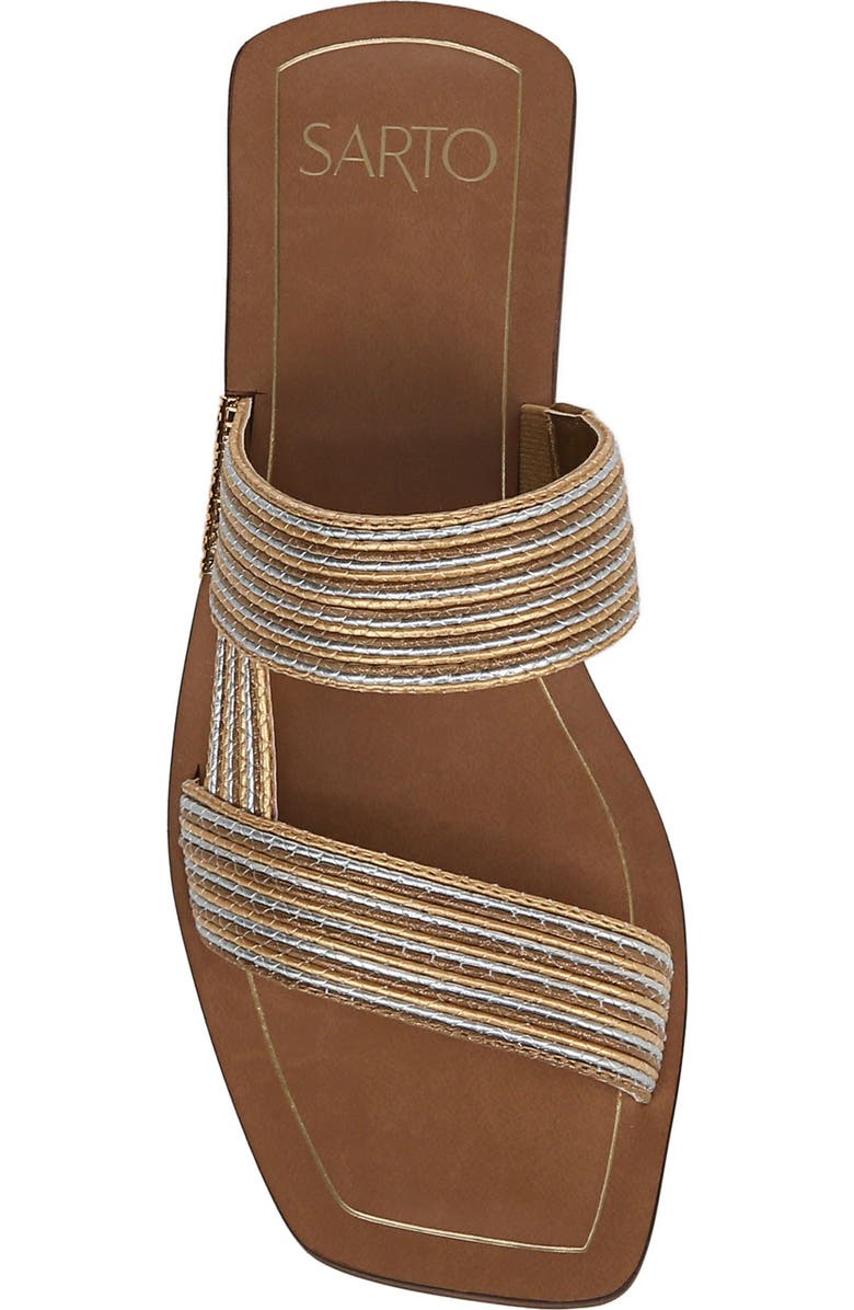 SARTO by Franco Sarto Emily Slide Sandal, Alternate, color, Brown