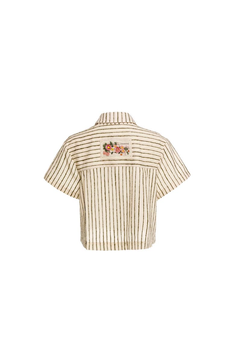 Agua by Agua Bendita Virtuosa Paraiso Shirt, Alternate, color, Multicolor