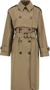 Barbour Aoife Belted Water Resistant Trench Coat