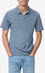 MANGO Slim Fit Johnny Collar Piqué Polo
