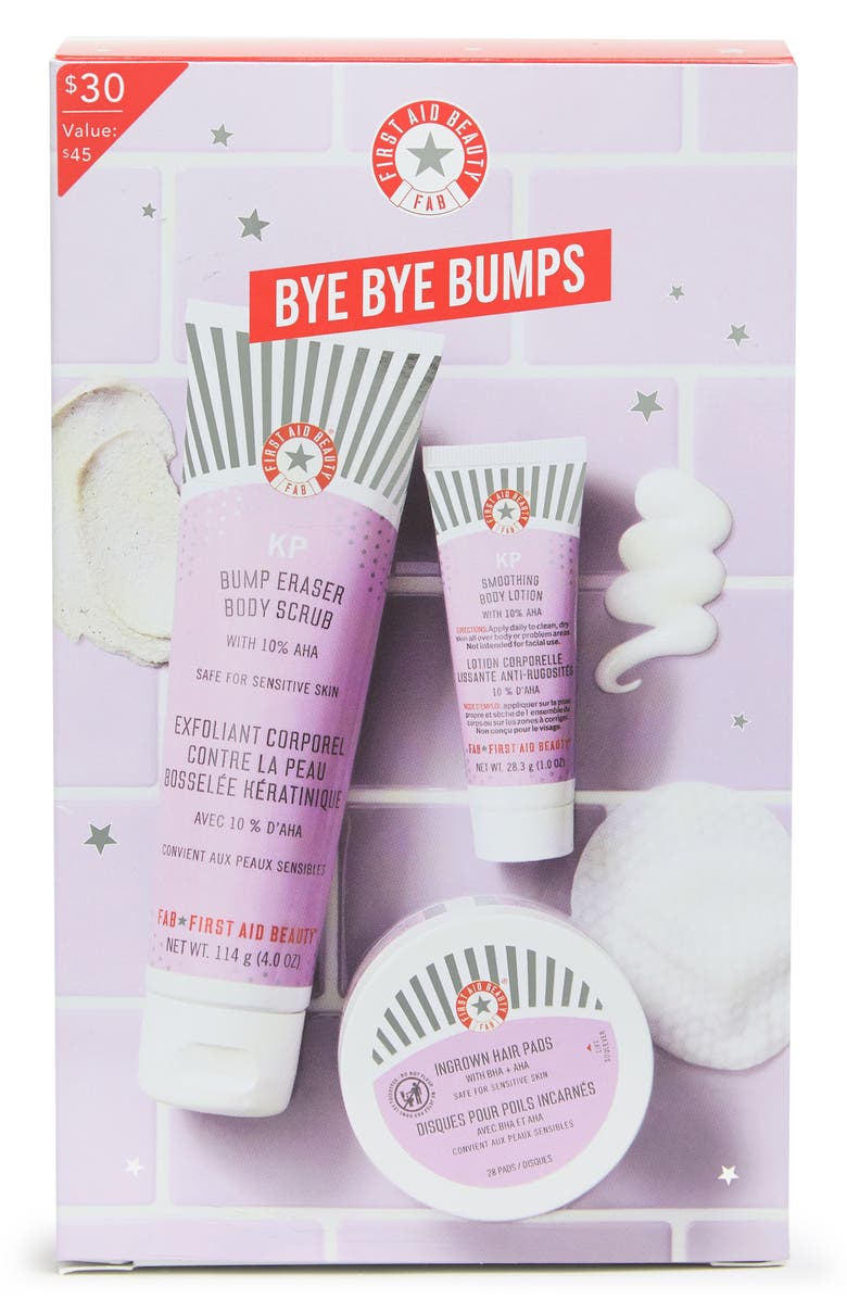 First Aid Beauty Bye Bye Bumps Skin Care Set, Alternate, color, 