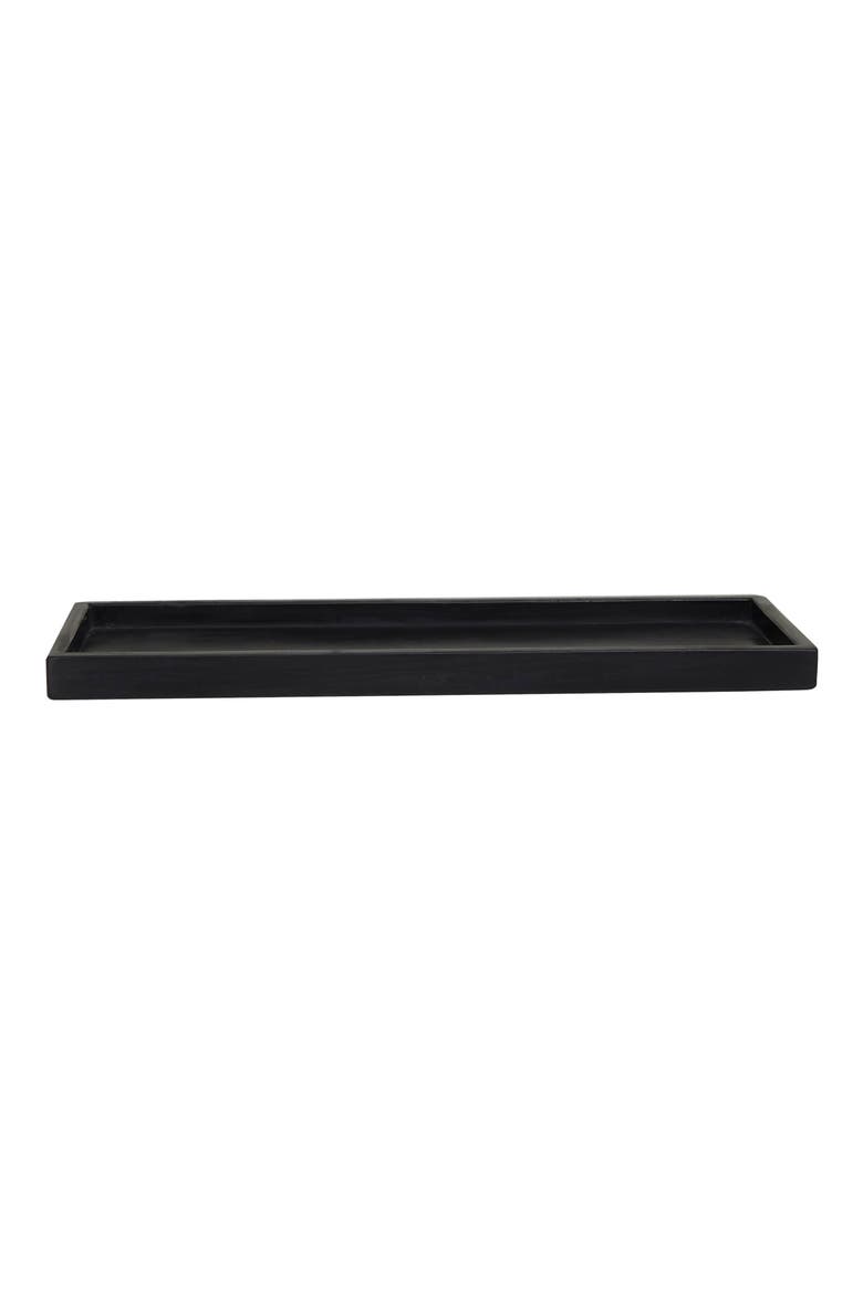 Set of 2 Marble Trays, Alternate, color, BLACK