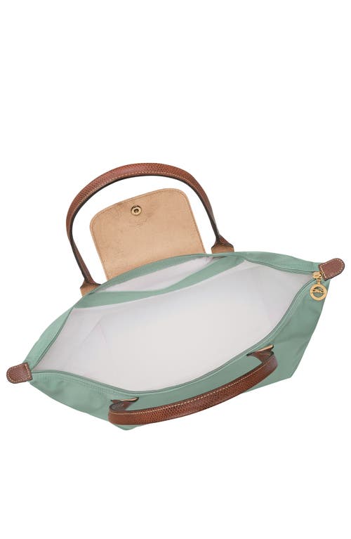 Longchamp Large Le Pliage Tote In Green