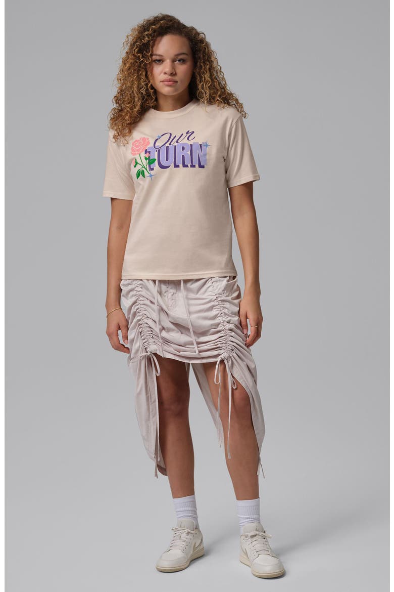 Kids' Our Turn Graphic T-Shirt, Alternate, color, CHALK