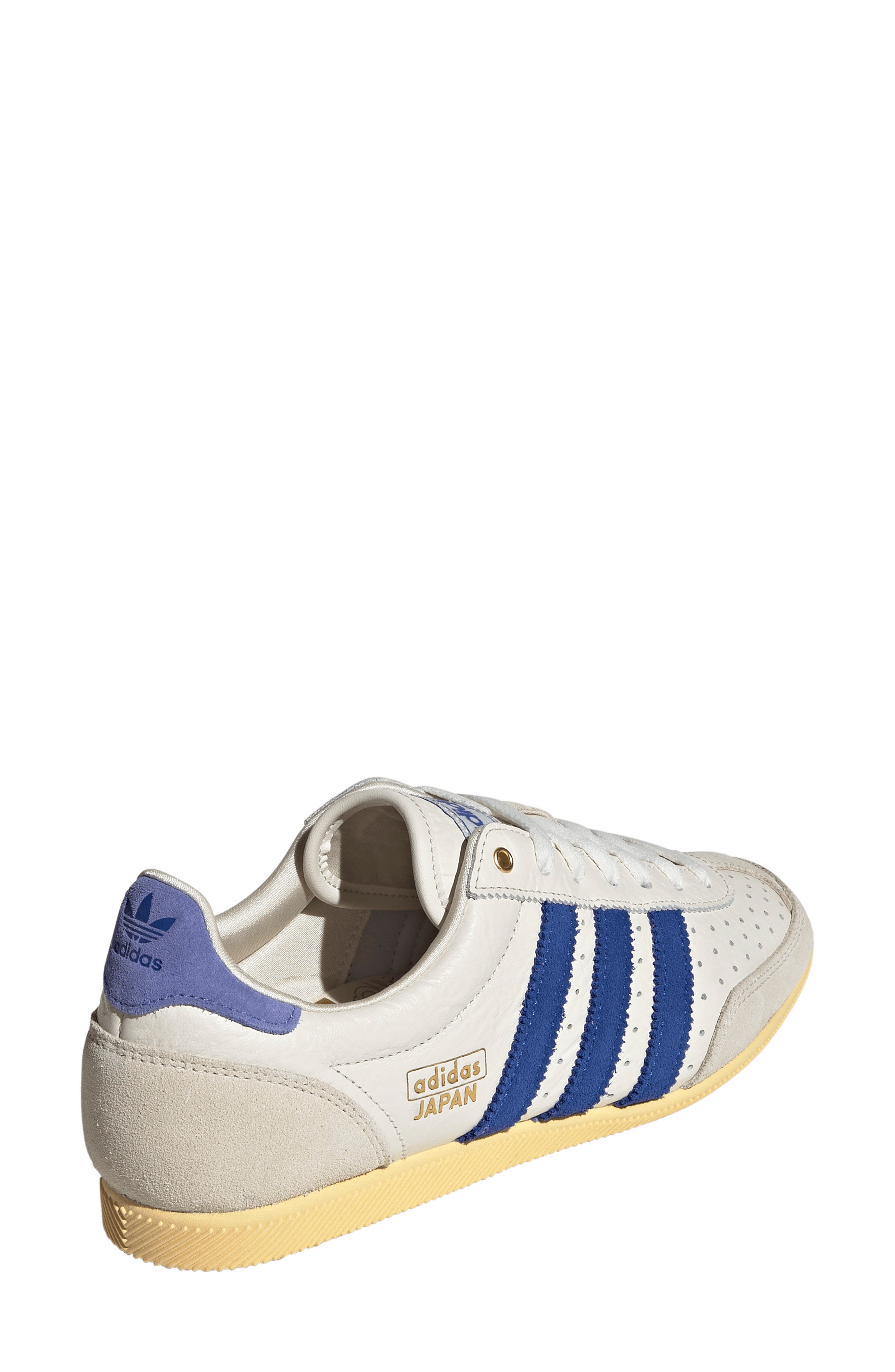 Japan Low Top Sneaker, Alternate, color, OFF WHITE/ ROYAL/ REAL LILAC