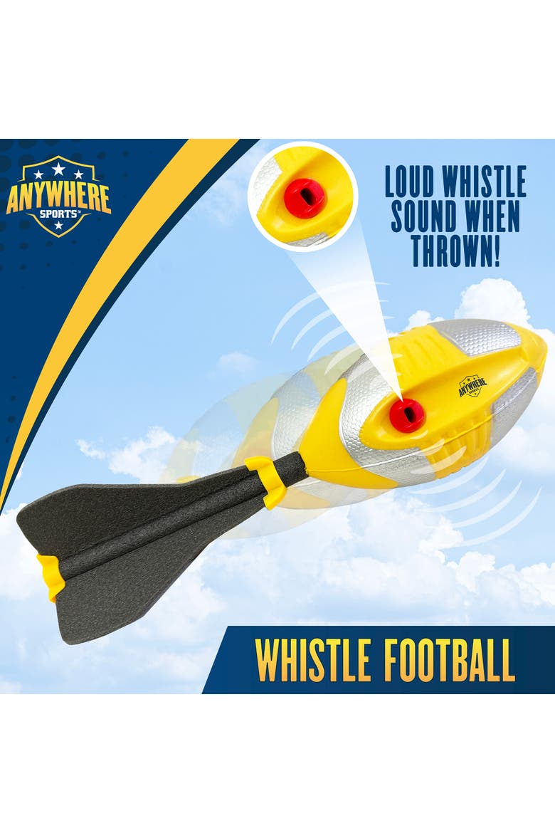 Whistle Football, 12" Kids 5+, Alternate, color, Multicolored