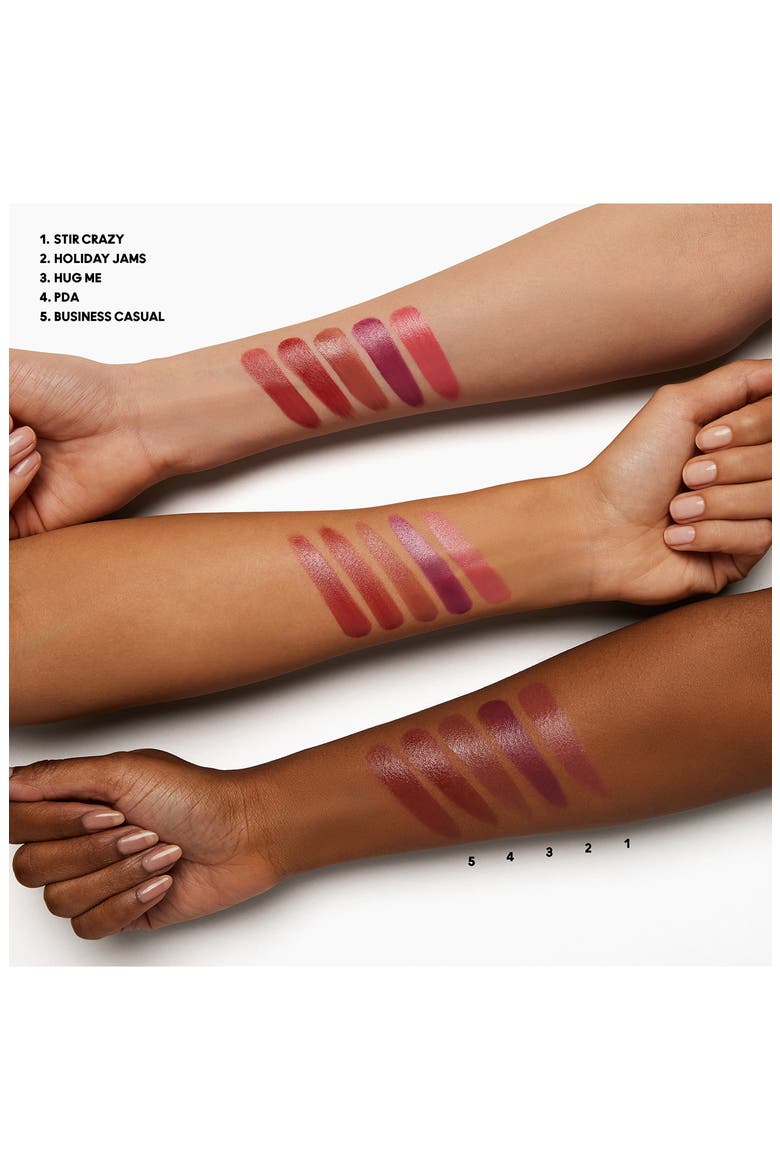 Frostbitten Kiss Full-Size Lustreglass Lipstick Set $130 Value, Alternate, color, NO COLOR