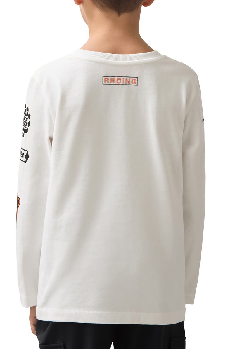 Reiss Kids' Oval Jr. Long Sleeve Cotton Graphic T-Shirt, Alternate, color,