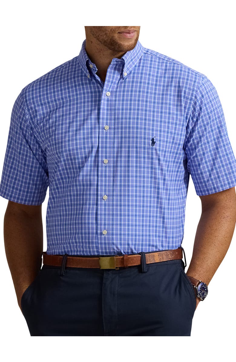 Polo Ralph Lauren Big & Tall Performance Twill Sport Shirt, Main, color, 