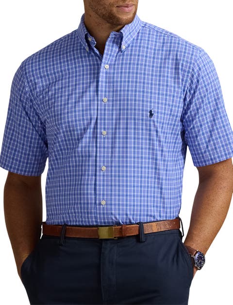 Big & Tall Performance Twill Sport Shirt