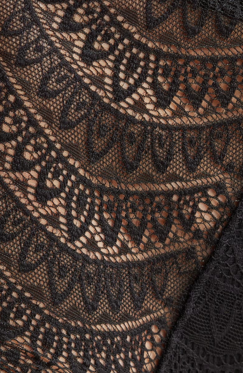 Simone Perele Karma High Waist Briefs, Alternate, color, Black