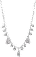 Meira T Diamond Bezel Charm Necklace