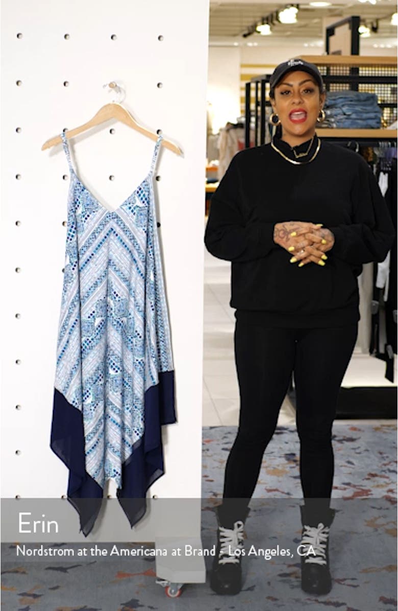 Floral Isles Cover-Up Scarf Dress, sales video thumbnail