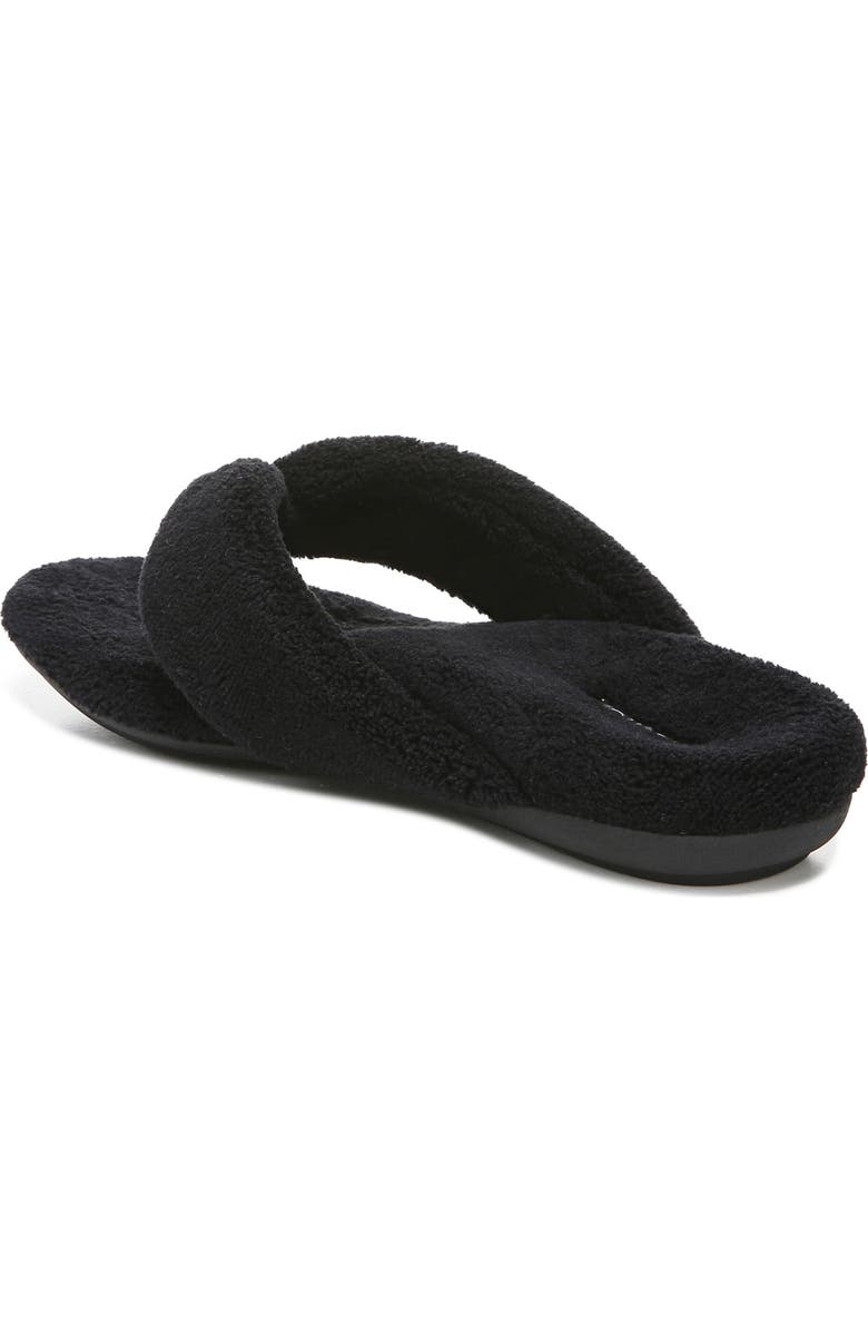 Vionic Lydia Faux Fur Flip Flop, Alternate, color,