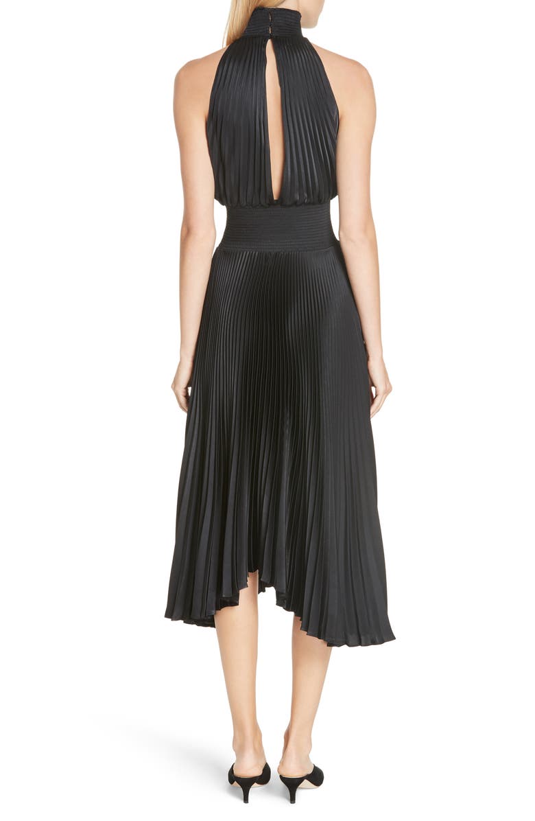 A.L.C. Renzo Pleated Dress, Alternate, color, 