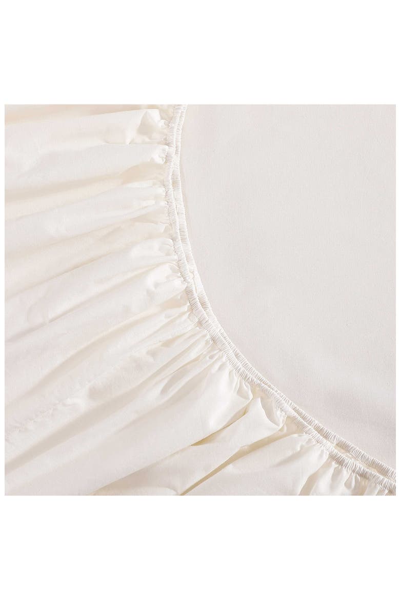 Cotton Percale Sheet Set, Alternate, color, NATURAL