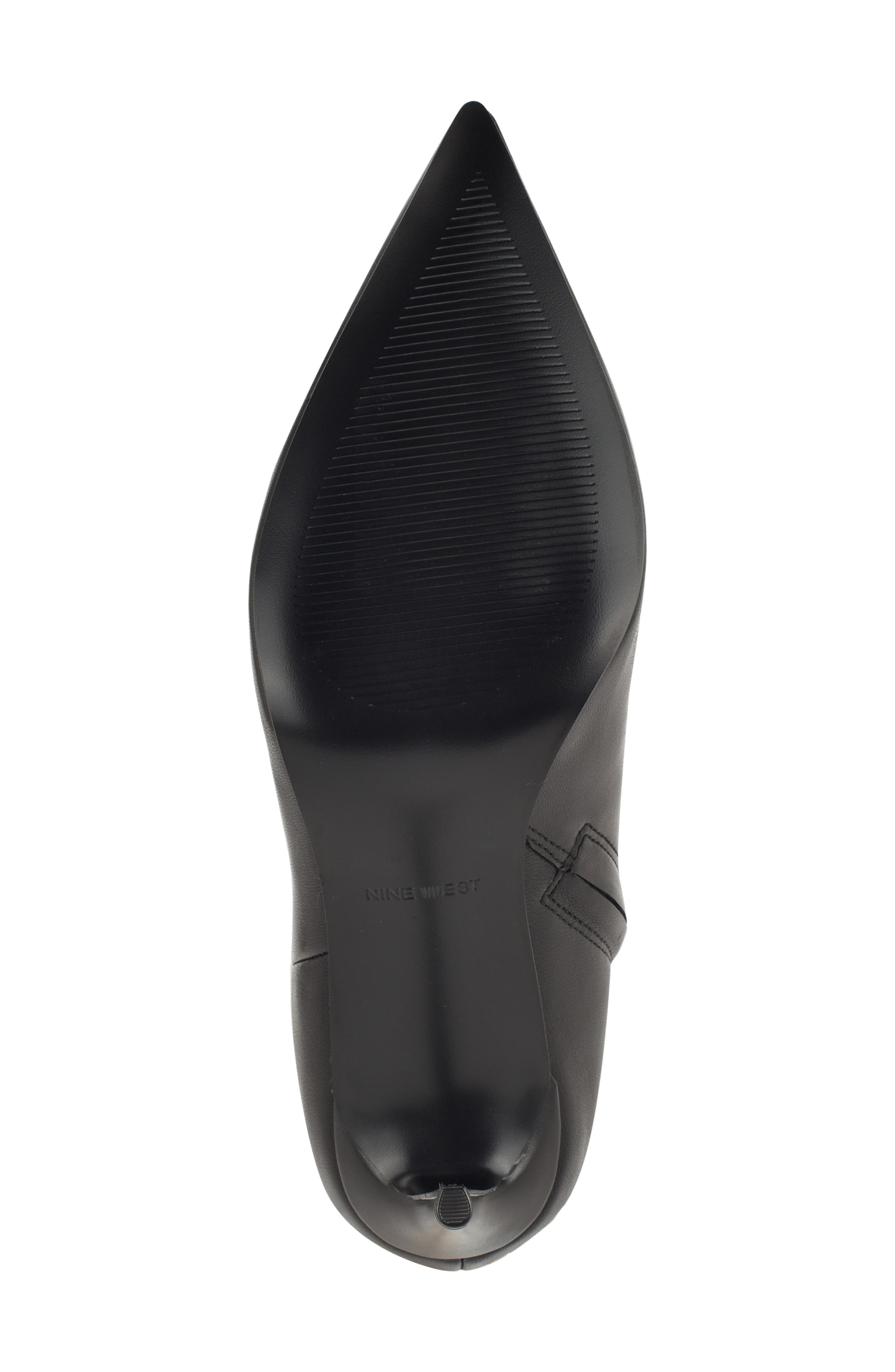 Nine West Cook Pointed Toe Knee High Boot, Alternate, color, Black