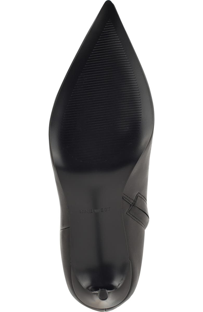 Nine West Cook Pointed Toe Knee High Boot, Alternate, color, Black