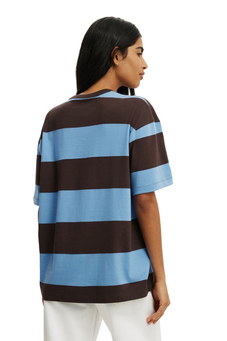 Women's The Boxy Graphic Tee, Alternate, color, 7  Cosmic Star Stripe