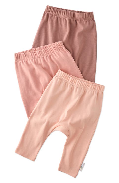 Harlowe Organic Cotton Assorted 3-Pack Harem Pants (Baby)