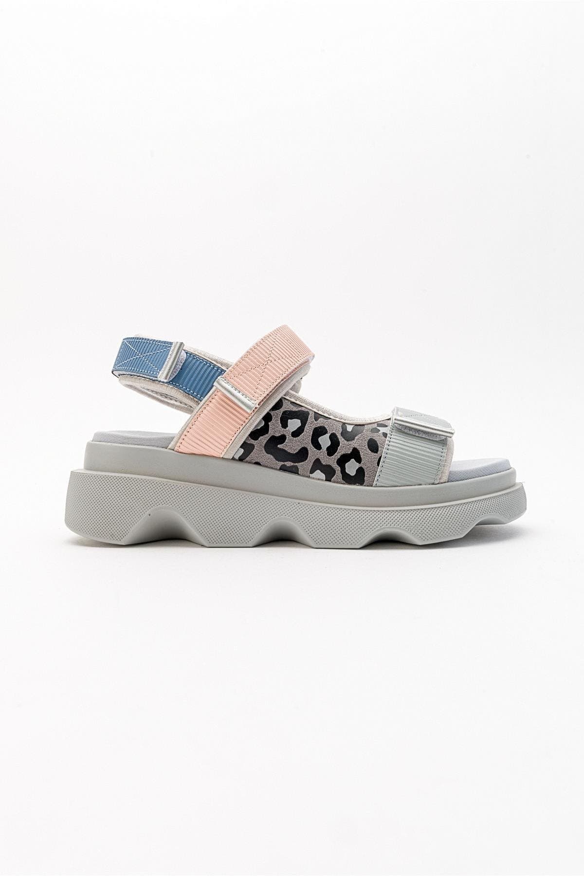 Prologue Shoes Tedy Velcro Strap Sandal, Alternate, color, Multi