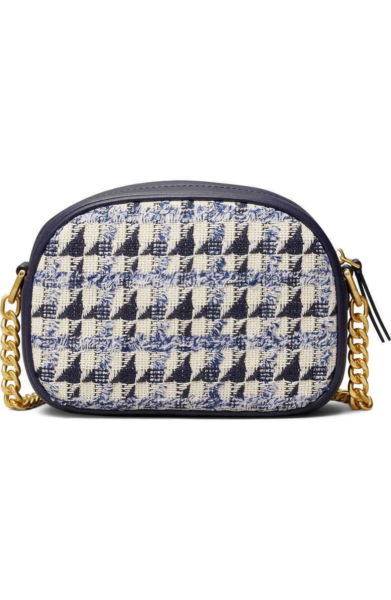Tory Burch Small Kira Chevron Tweed Camera Bag, Alternate, color,